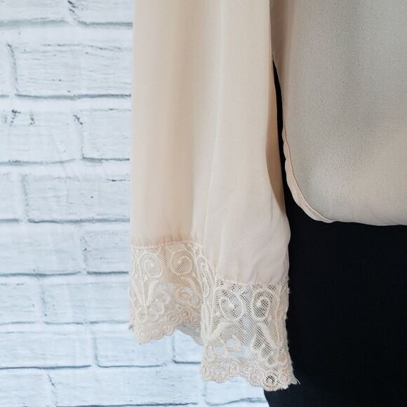 Jealous Tomato Sheer Cross Front Blouse Sheer - Picture 2 of 7